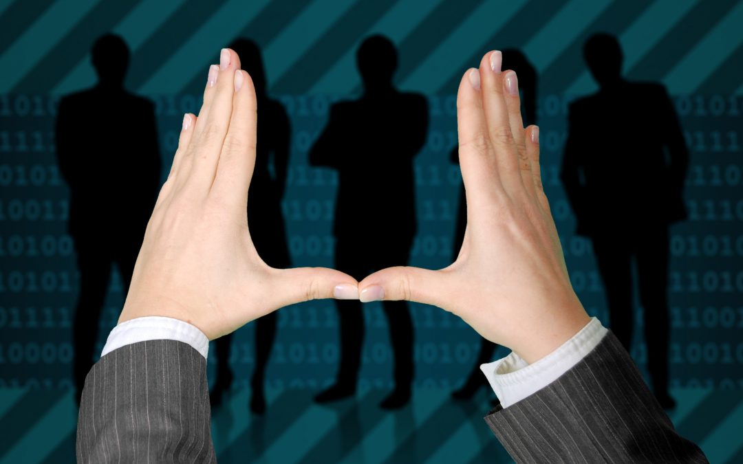 Auswahl von Person business